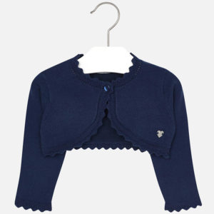 Mayoral Baby Girl Cardigan With Embroidered Openwork